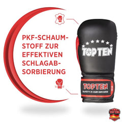 TOP TEN Boxhandschuhe Top Ten| Trainingshandschuhe | Sparring Gloves | Material-Mix