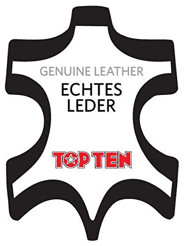 TOP Ten Boxhandschuhe SUPERFIGHT 3000" 10 12 14 16 Oz - Kickboxen Boxen Leder rot/weiß 10 Oz