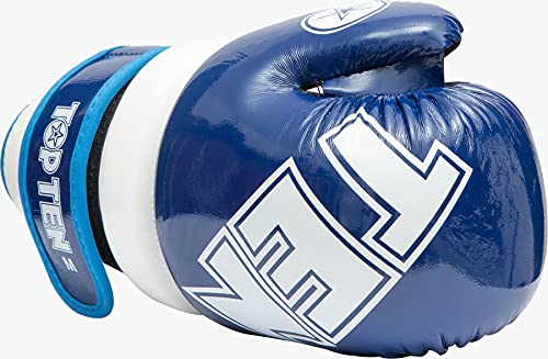 TOP TEN Pointfighter Glossy Block | Kickbox-Handschuhe | WAKO Approved | Original TOP TEN