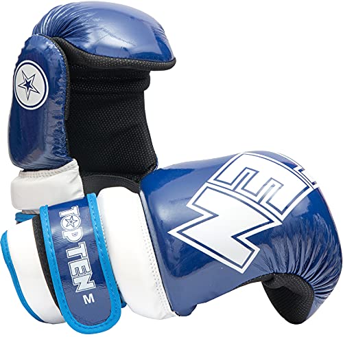 TOP TEN Pointfighter Glossy Block | Kickbox-Handschuhe | WAKO Approved | Original TOP TEN