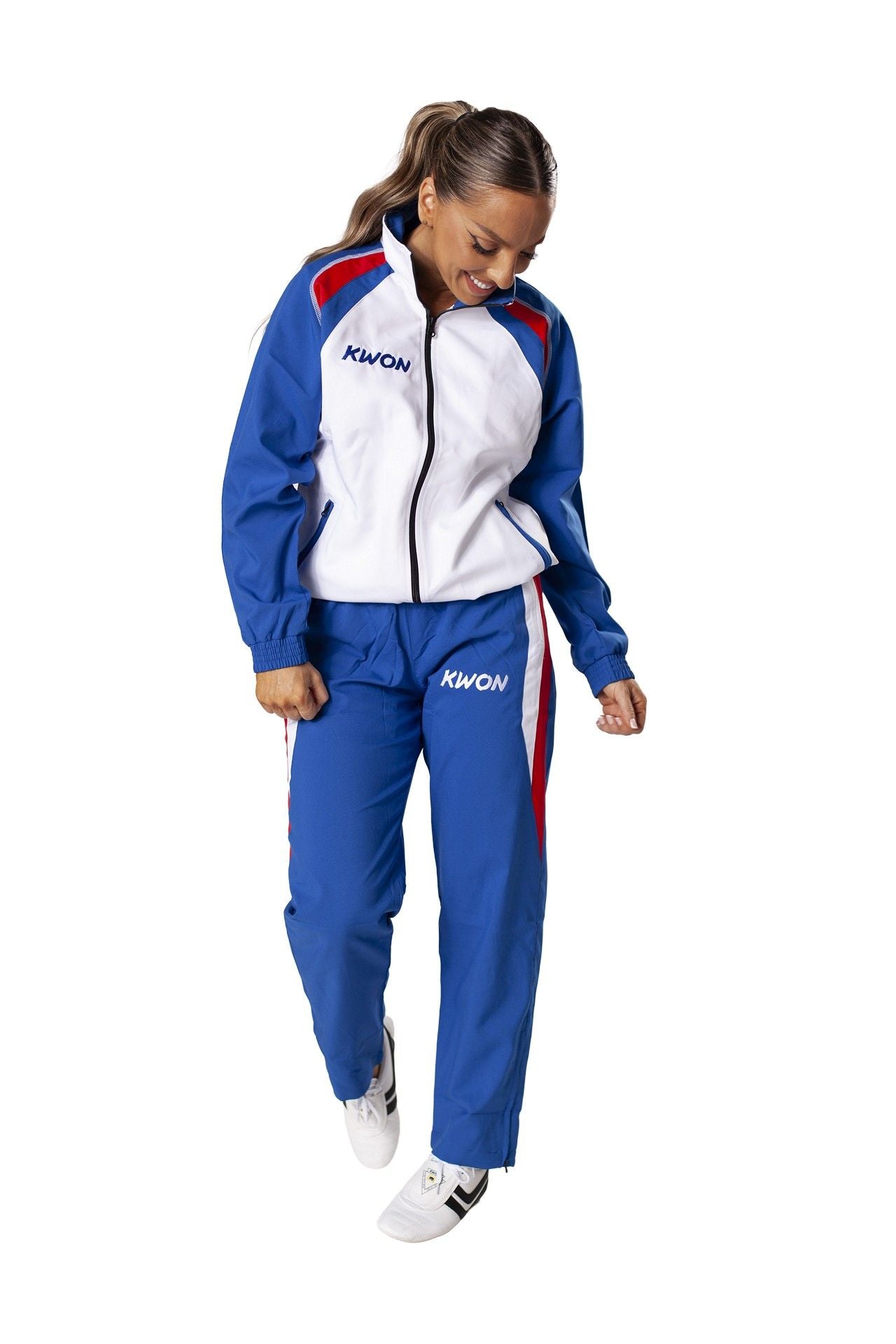 Track suit Endurance blue/white