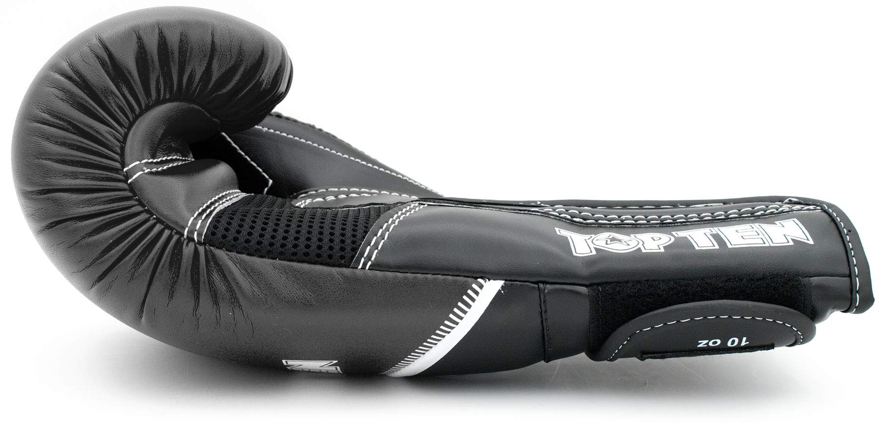 TOP TEN Boxhandschuhe Männer & Frauen 4select – Professionelle Kunstleder-Box Handschuhe Männer | Innovative 4-Schicht IMF-Polsterung für maximalen Schutz & Dämpfung