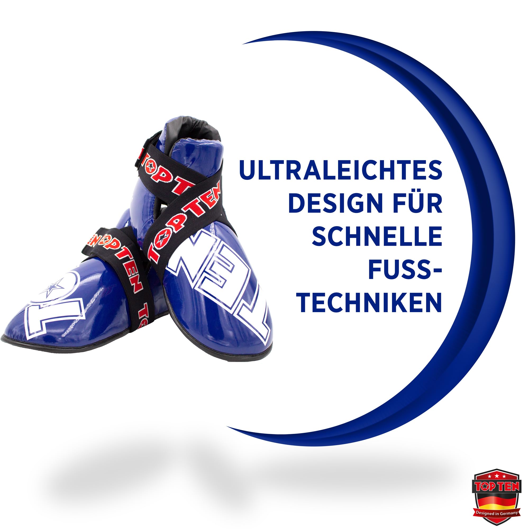 TOP TEN Fußschutz „Superlight“ für den Wettkampf