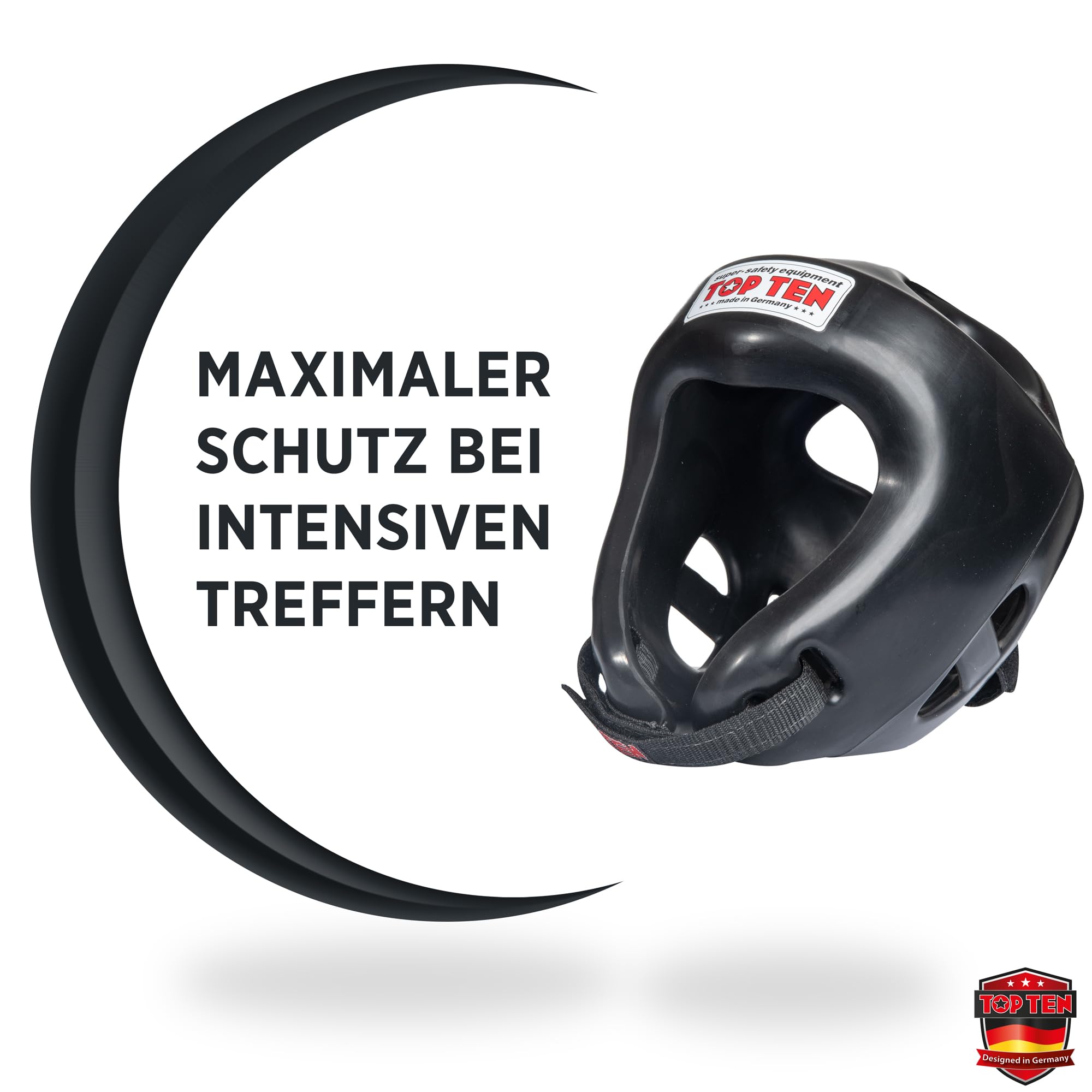 TOP TEN Kopfschutz Competition Fight | Kampfsport-Protektor | Kickboxen | Taekwon-Do
