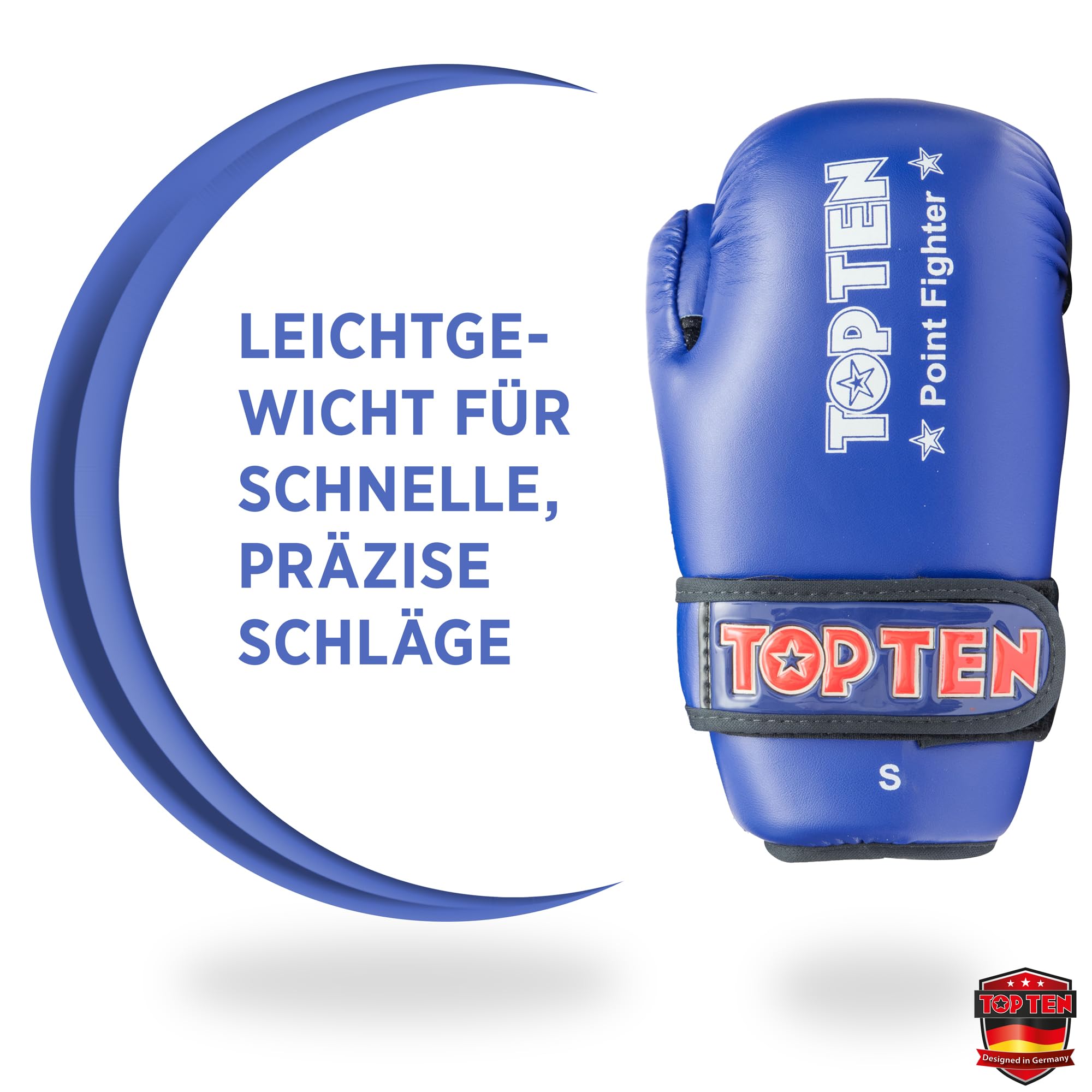 TOP TEN Pointfighter Point Fighter | Wettkampfhandschuhe | Kickboxen | WAKO Approved