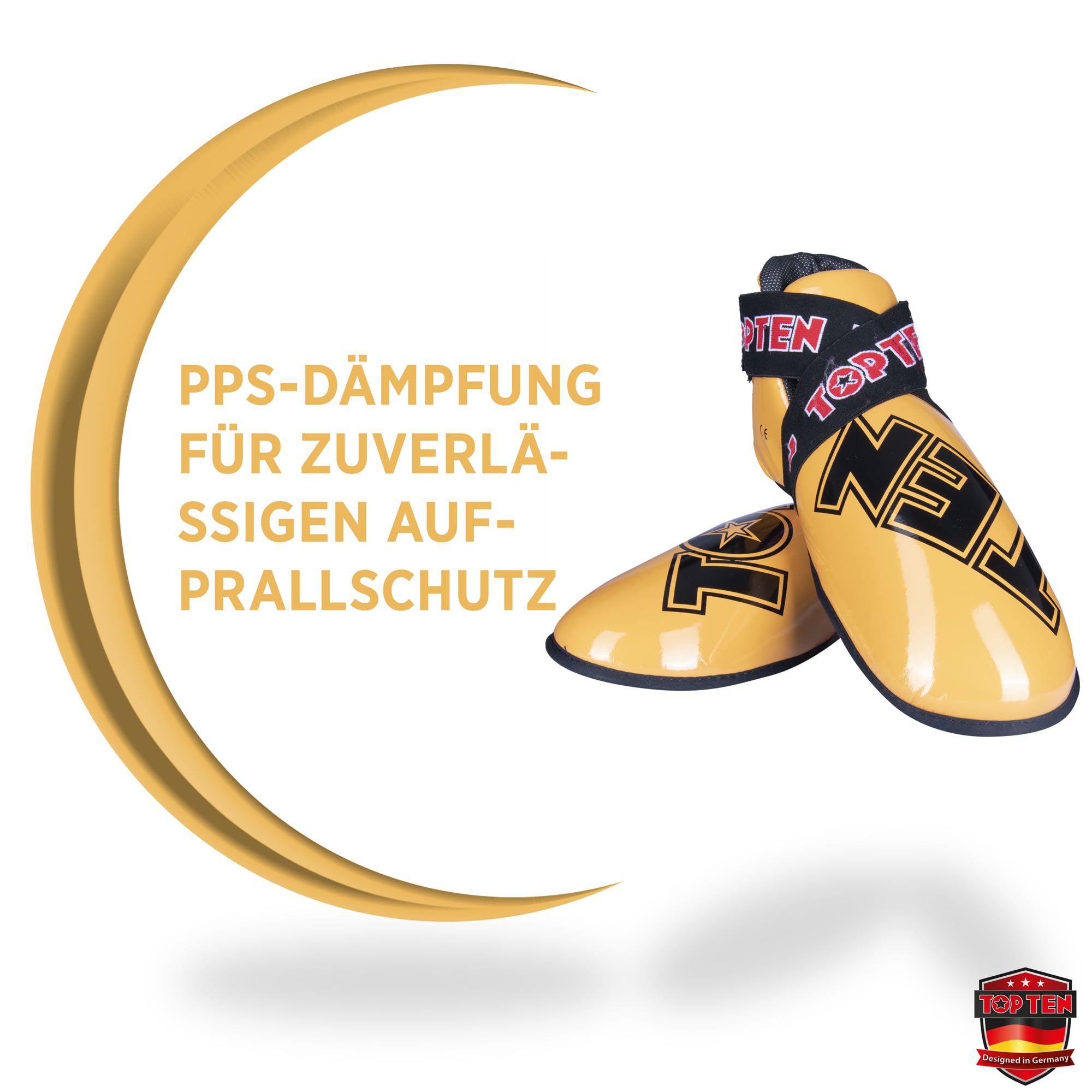 TOP TEN Fußschutz „Superlight“ für den Wettkampf