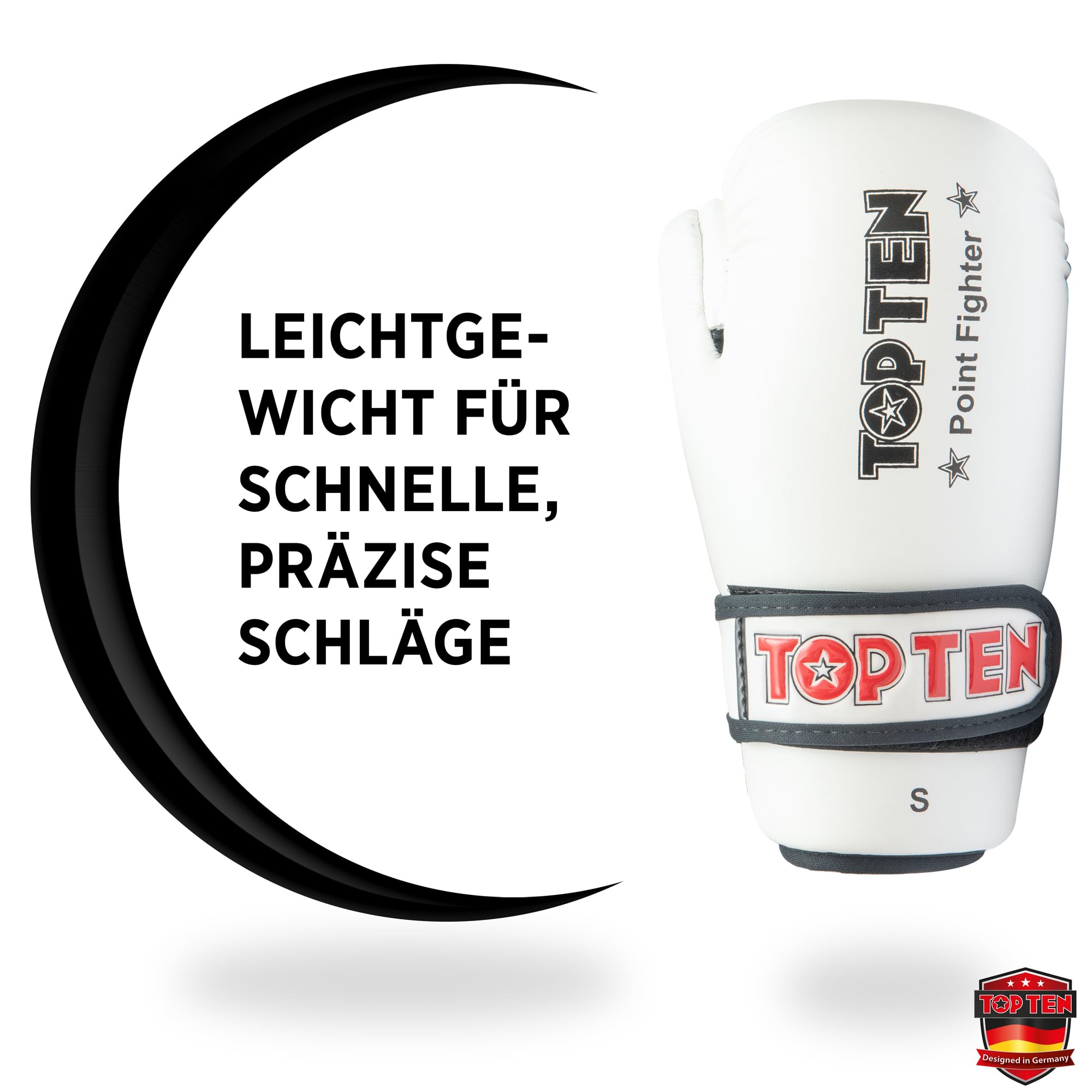 TOP TEN Pointfighter Point Fighter | Wettkampfhandschuhe | Kickboxen | WAKO Approved