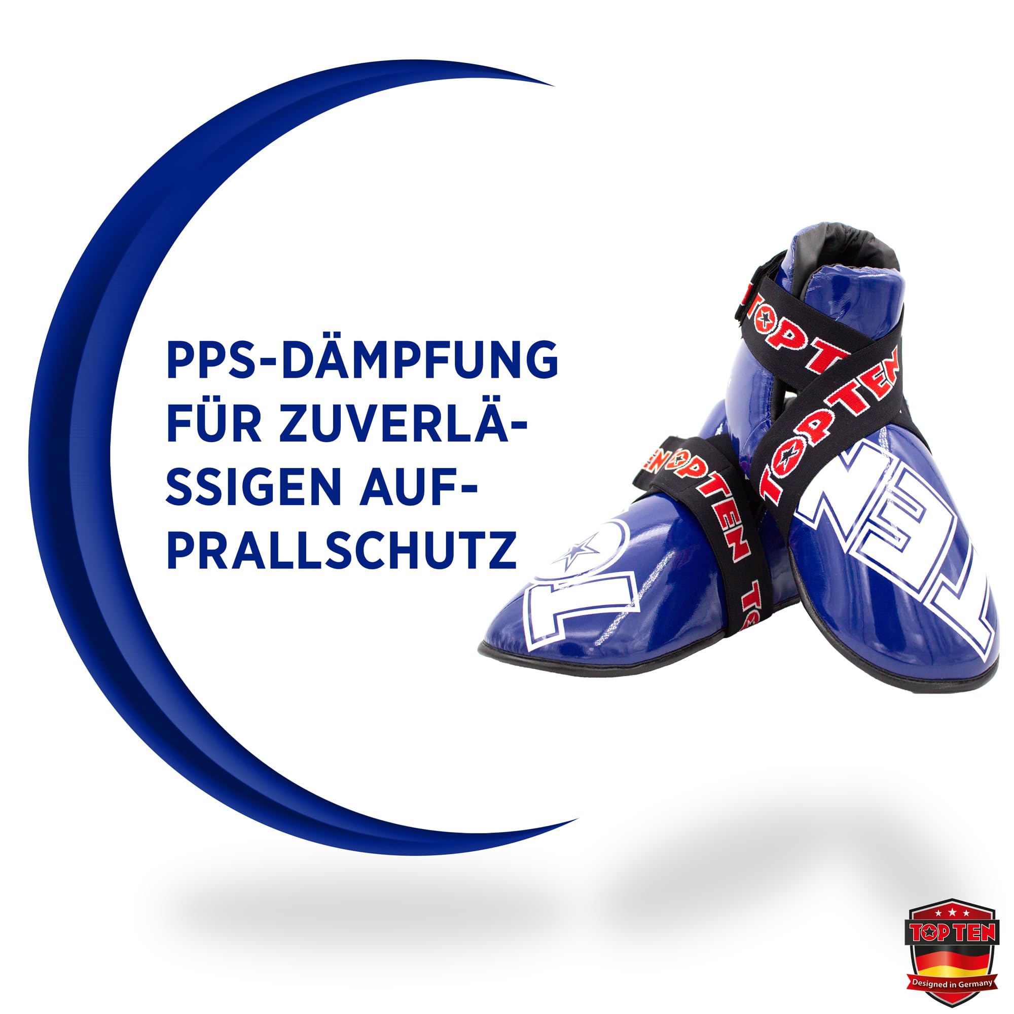 TOP TEN Fußschutz „Superlight“ für den Wettkampf