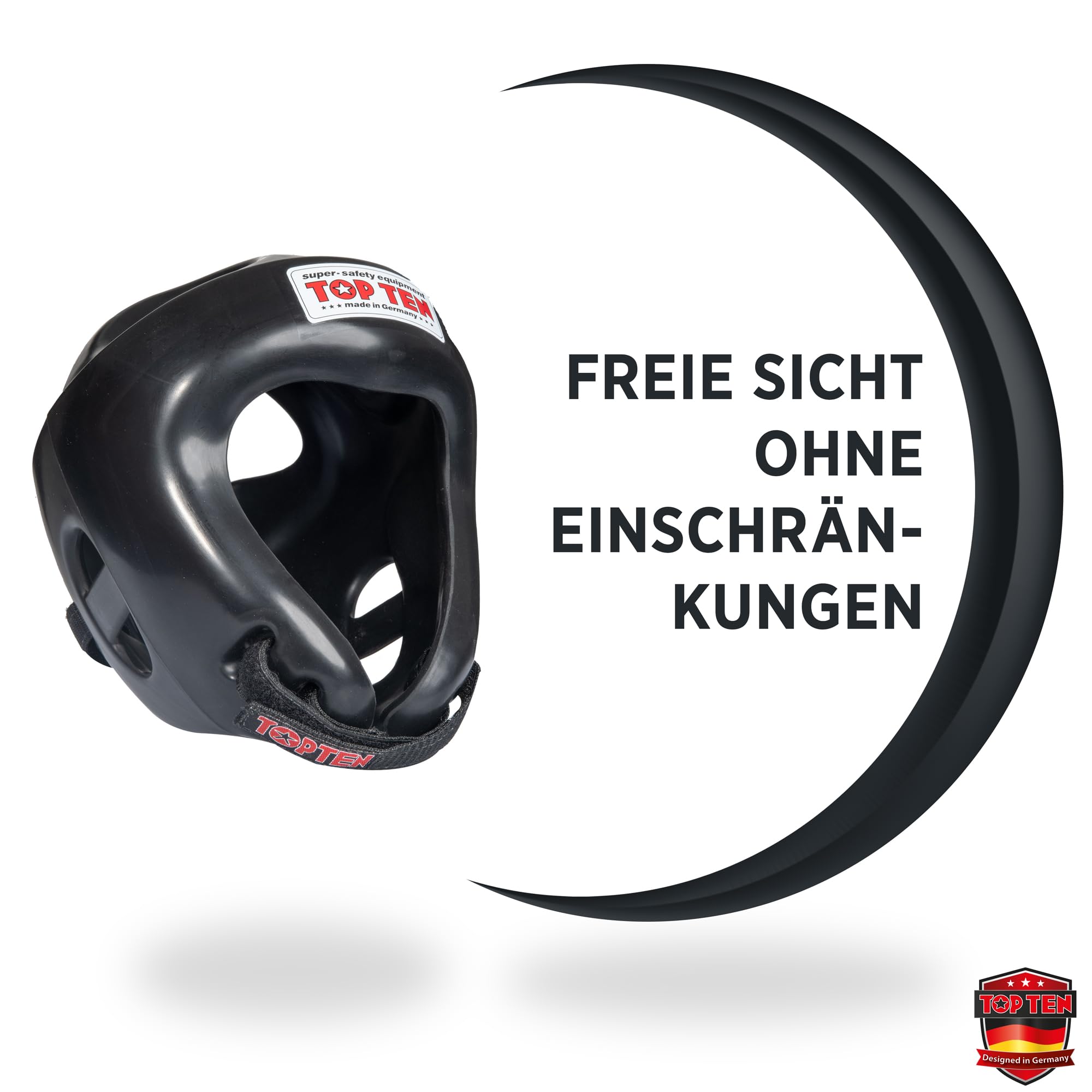 TOP TEN Kopfschutz Competition Fight | Kampfsport-Protektor | Kickboxen | Taekwon-Do