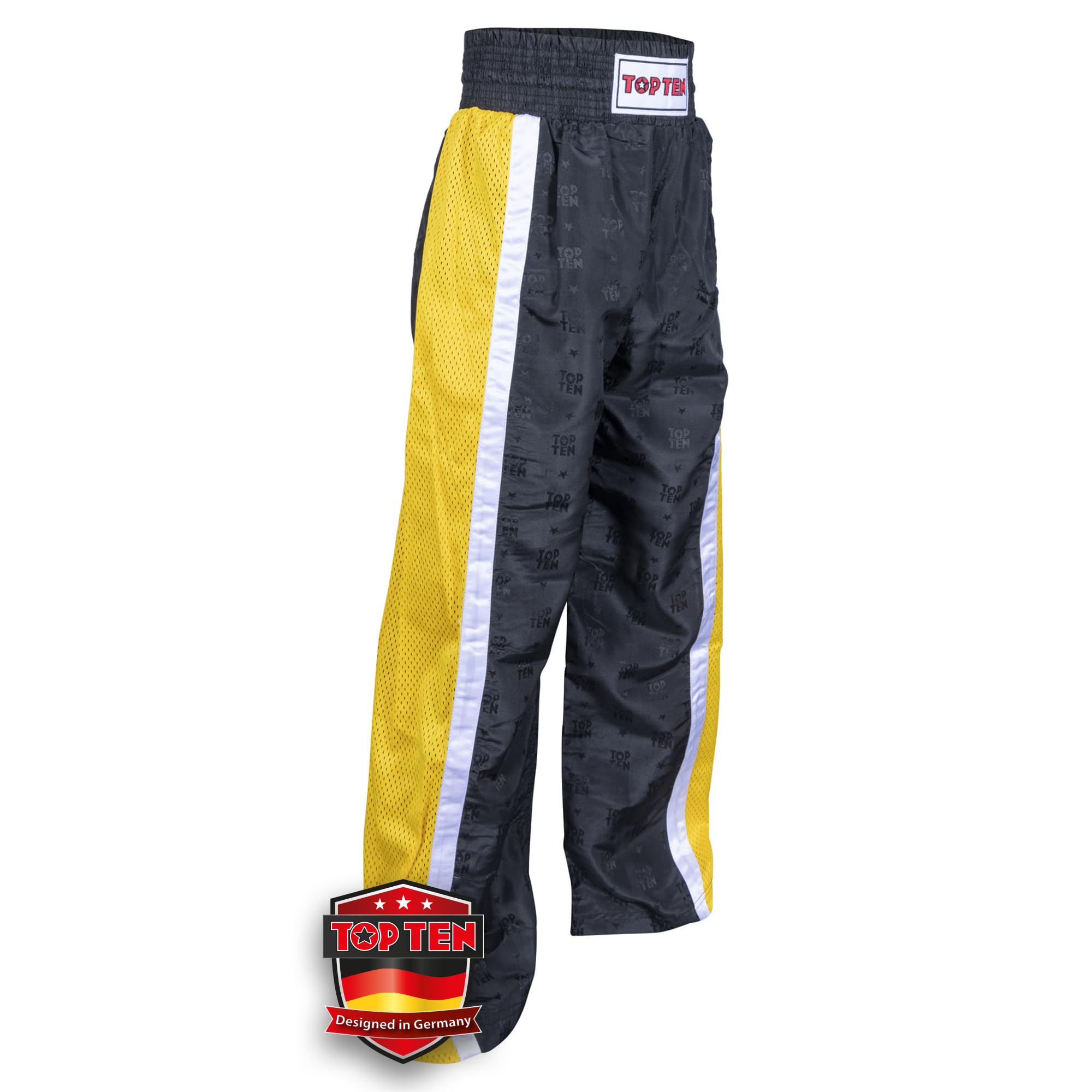 TOP TEN Kickboxhose Mesh | Pointfighting | Leicht- und Vollkontakt Kickboxen | WAKO
