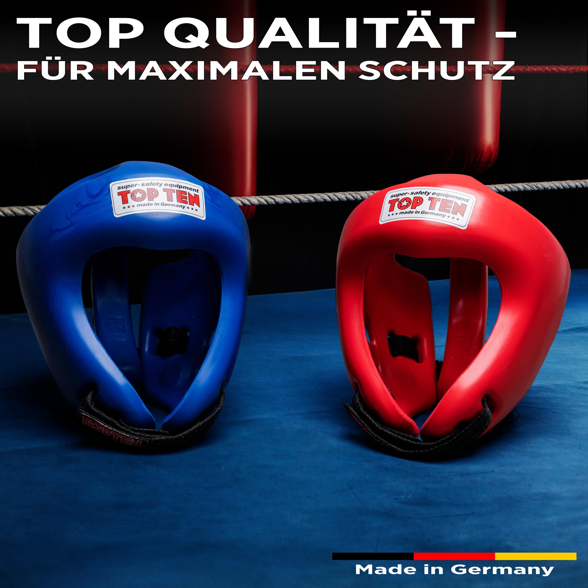 TOP TEN Kopfschutz Competition Fight | Kampfsport-Protektor | Kickboxen | Taekwon-Do