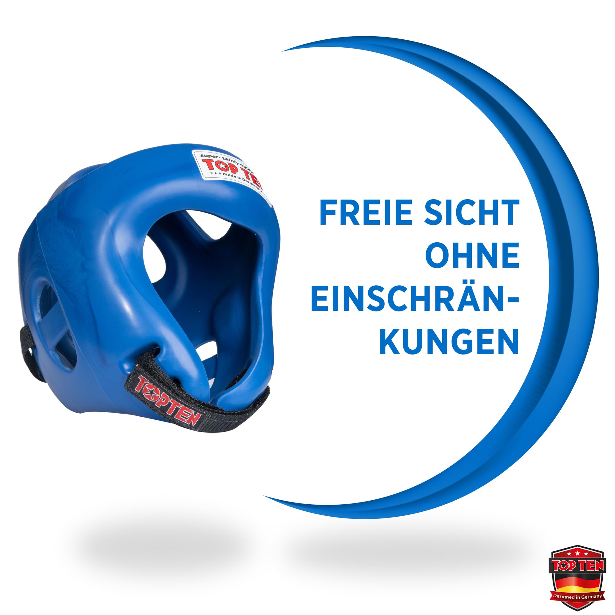 TOP TEN Kopfschutz Competition Fight | Kampfsport-Protektor | Kickboxen | Taekwon-Do