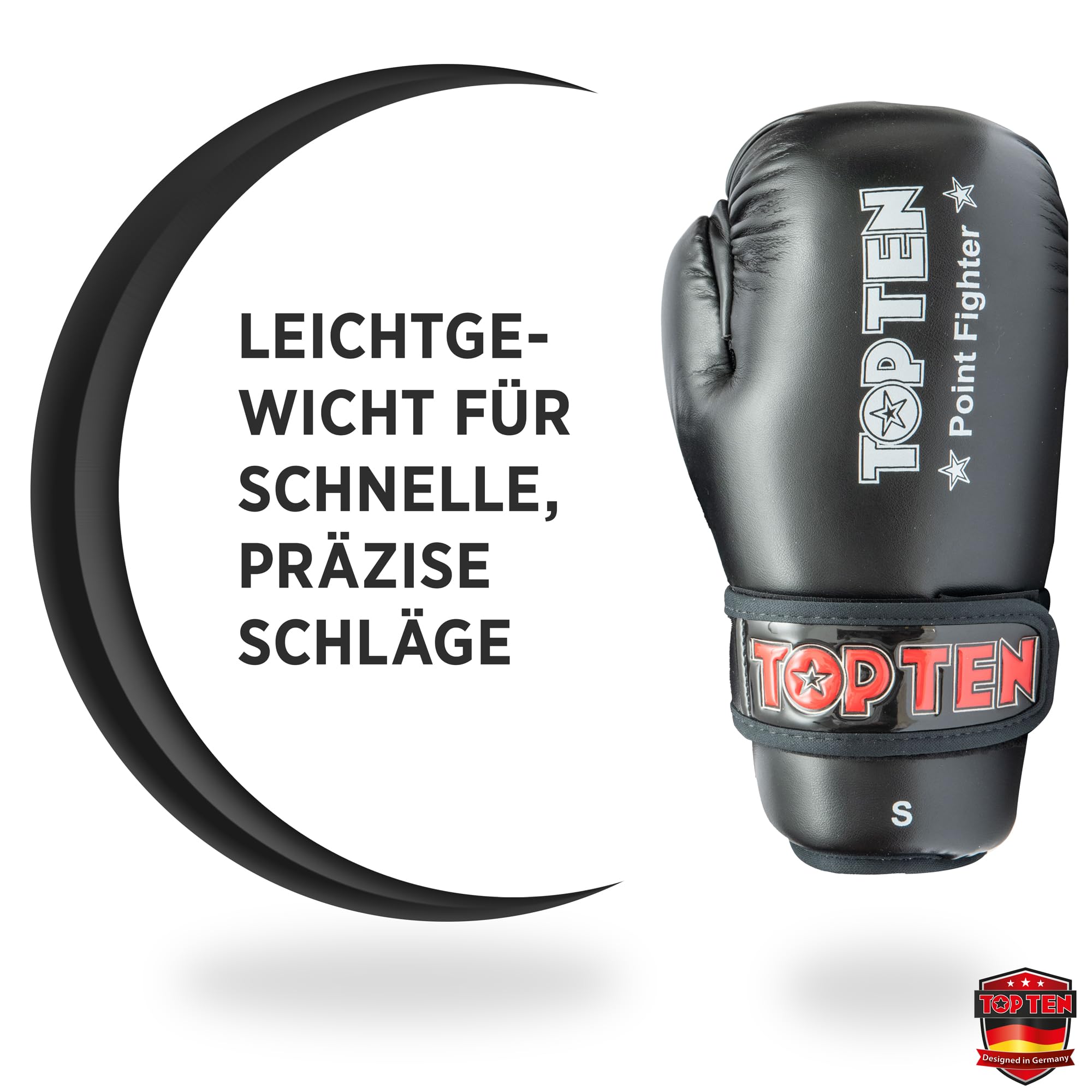 TOP TEN Pointfighter Point Fighter | Wettkampfhandschuhe | Kickboxen | WAKO Approved