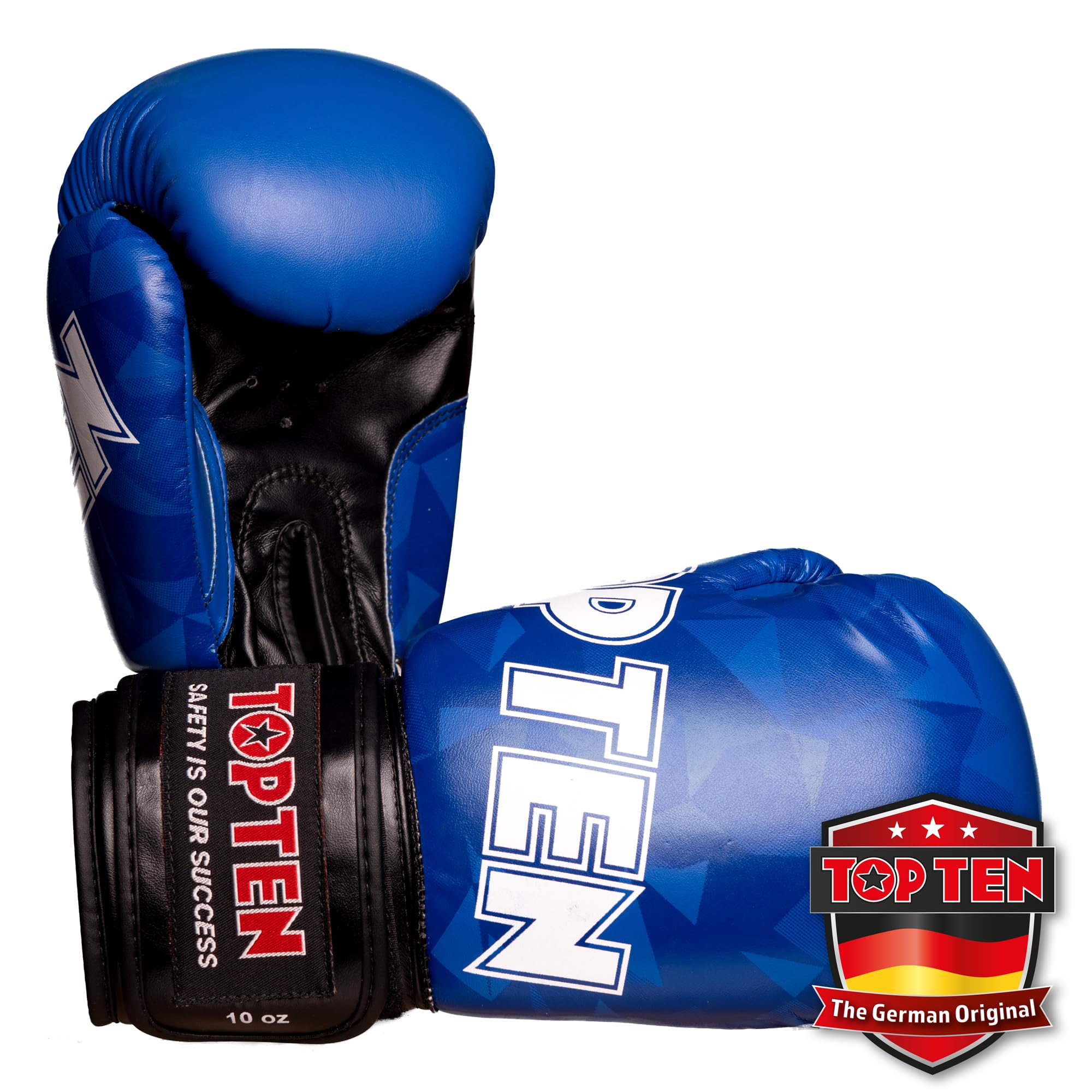 TOP TEN Boxhandschuhe Männer & Frauen Prism – Professionelle Box Handschuhe Herren mit dämpfendem PPS-Foam Padding für maximalen Schutz & Dämpfung – Premium Ausrüstung für Boxen 8oz, 10oz, 12oz
