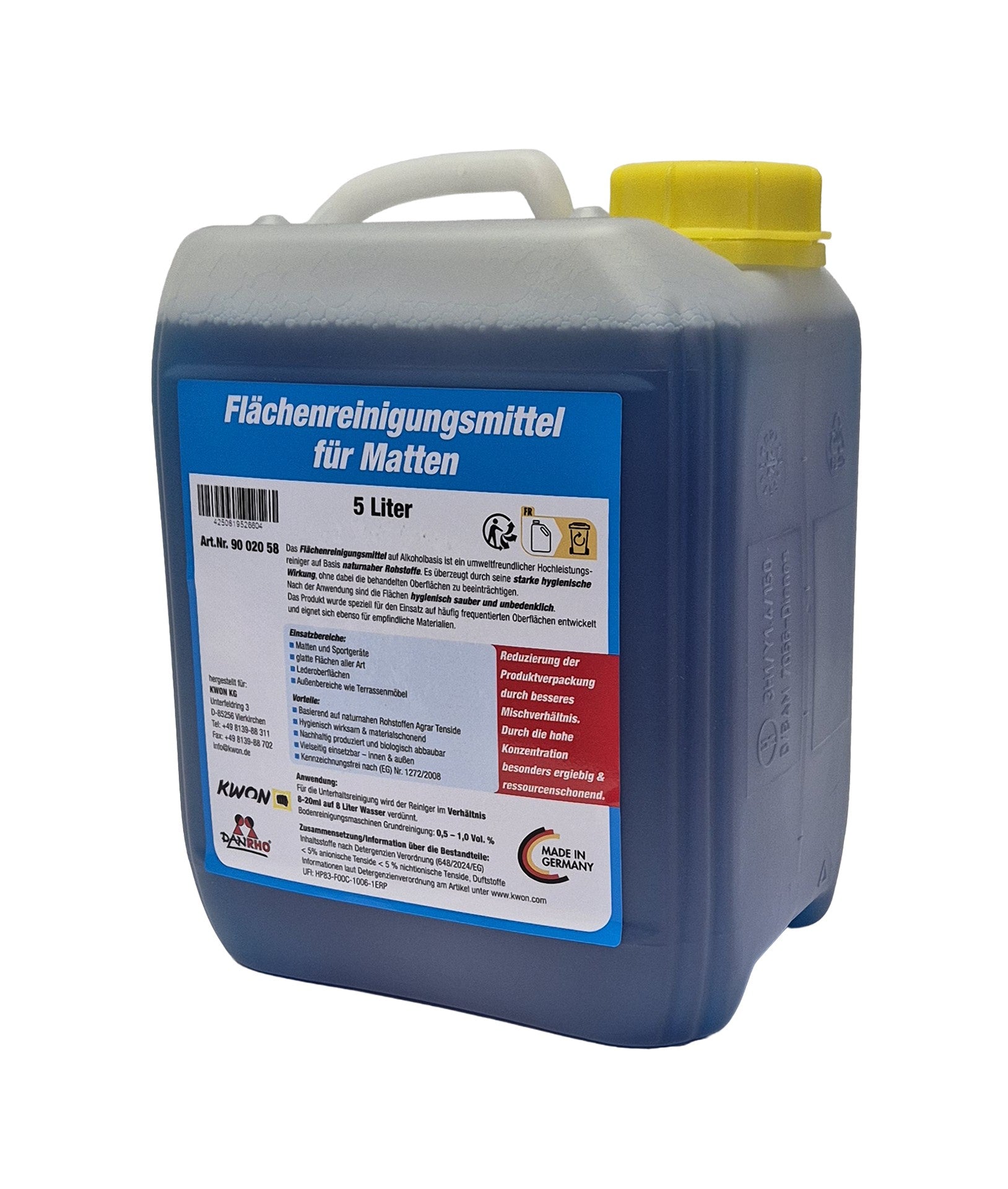 Surface cleaner for mats 5 liters