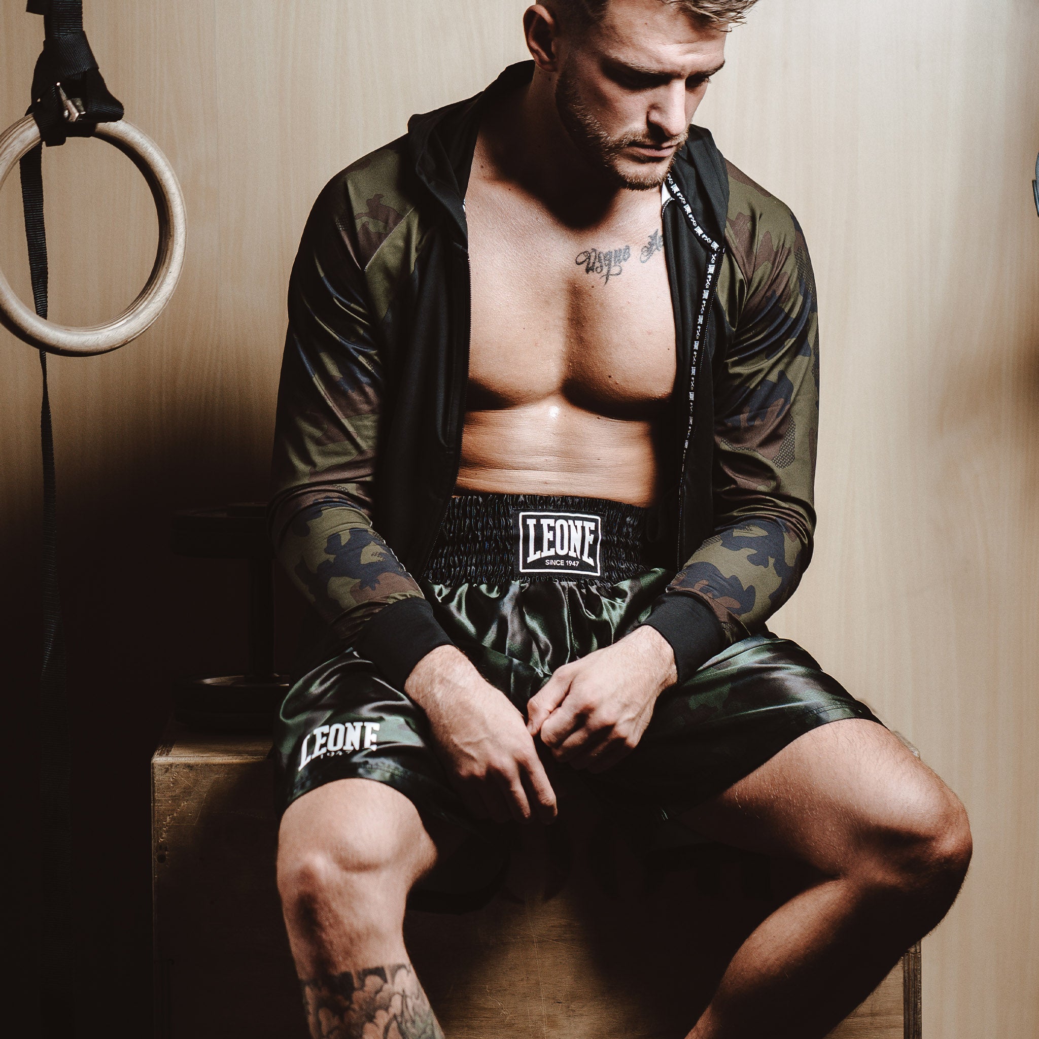 CAMO BOXING SHORTS