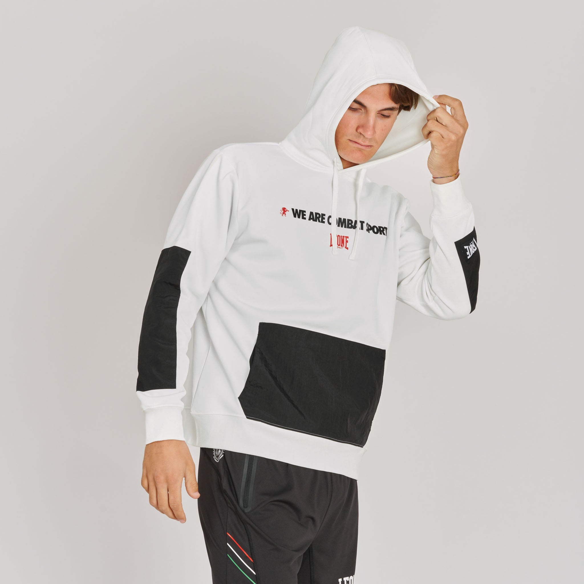 LOGO WACS HOODED SWEATSHIRT