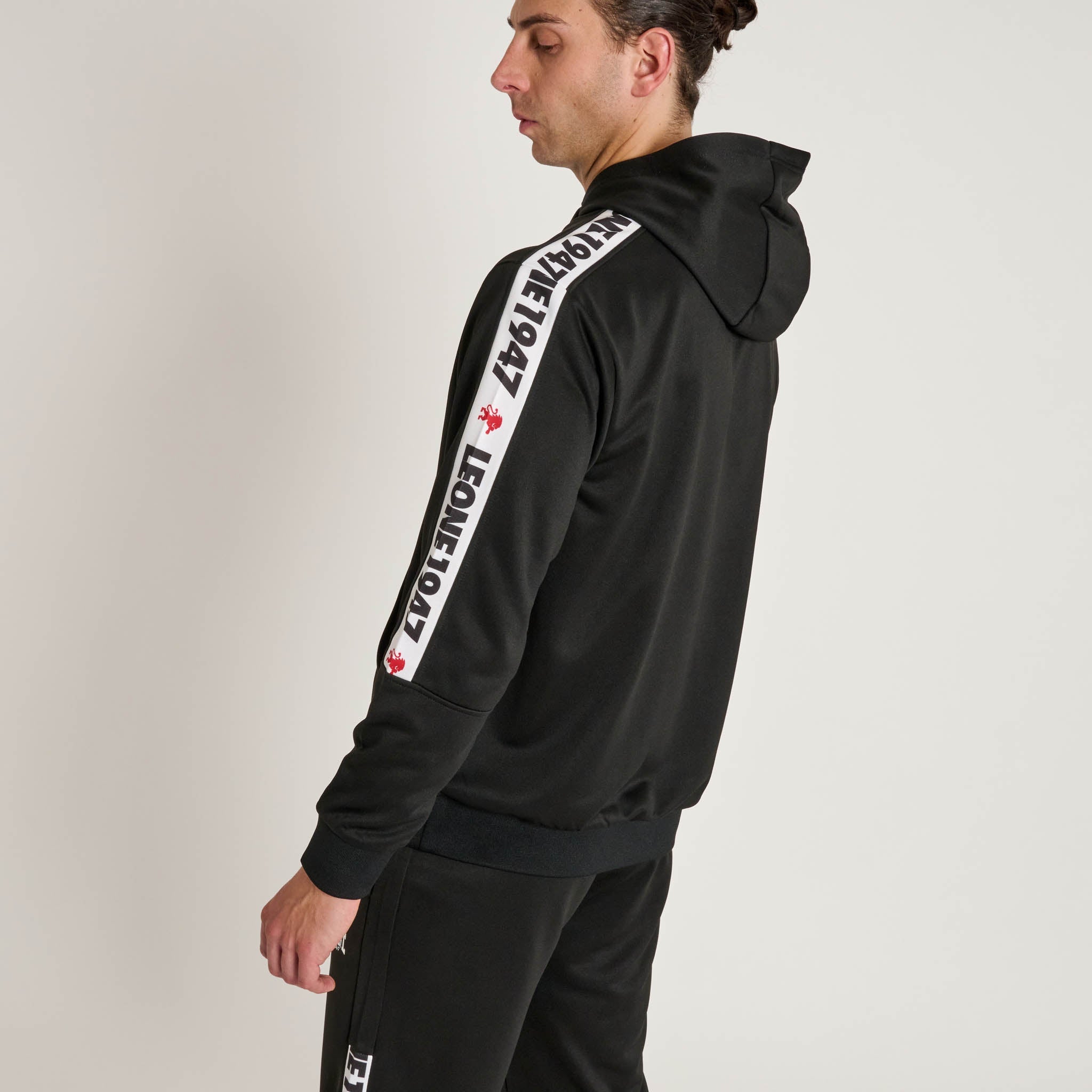 LIGHTWEIGHT STRIPE 47 HOODED SWEATSHIRT
