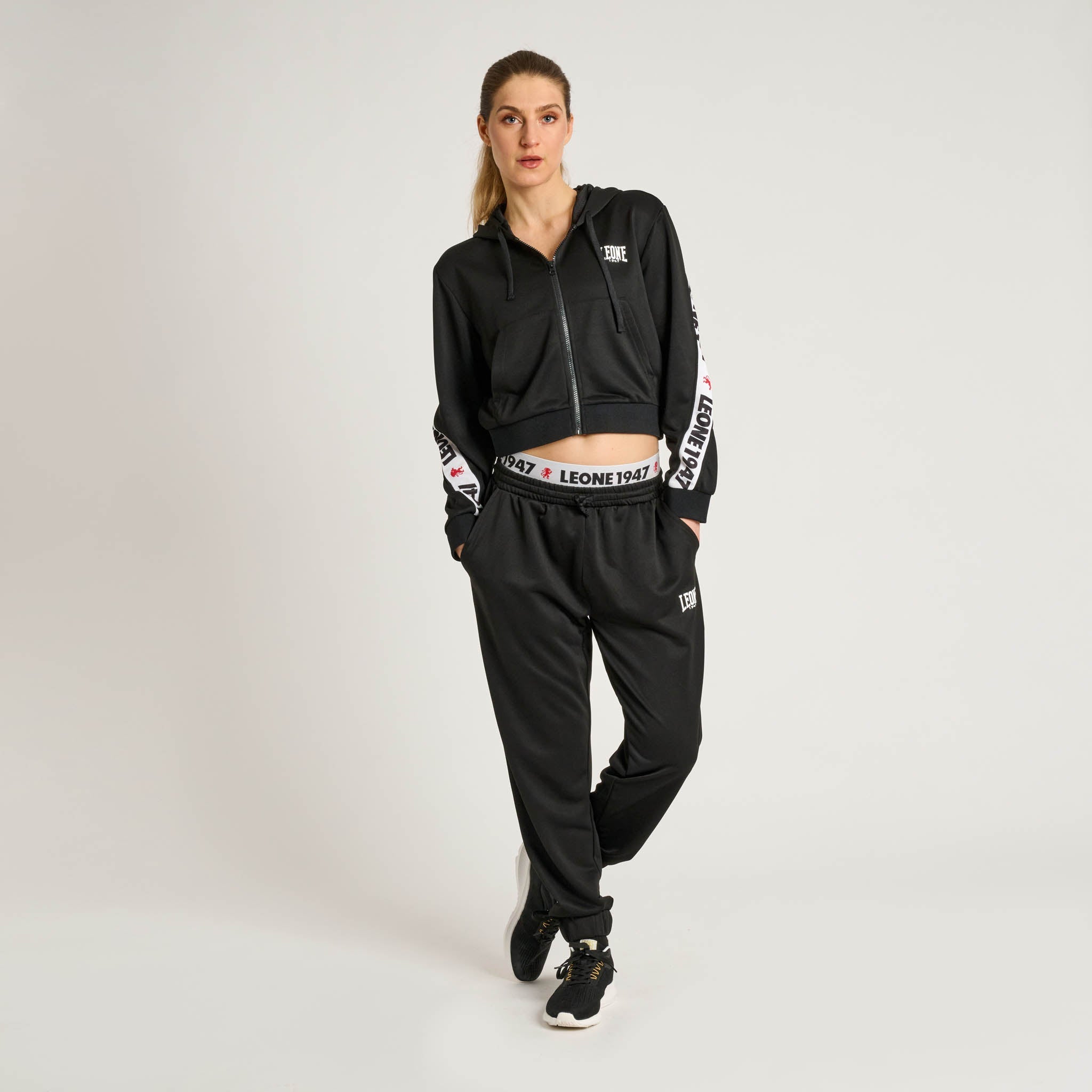 LIGHTWEIGHT STRIPE 47 HOODED SWEATSHIRT