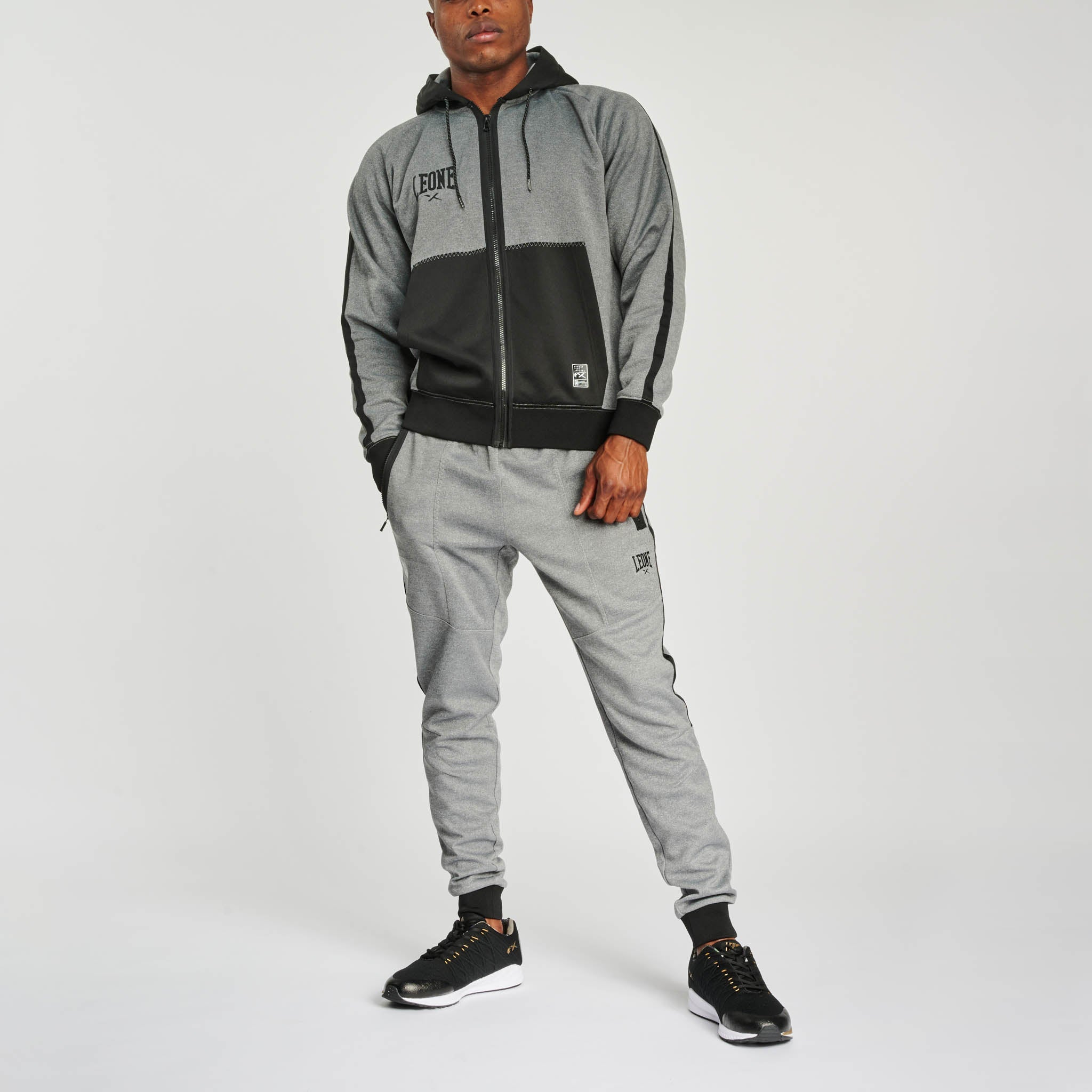 HOODED SWEATSHIRT MELANGE