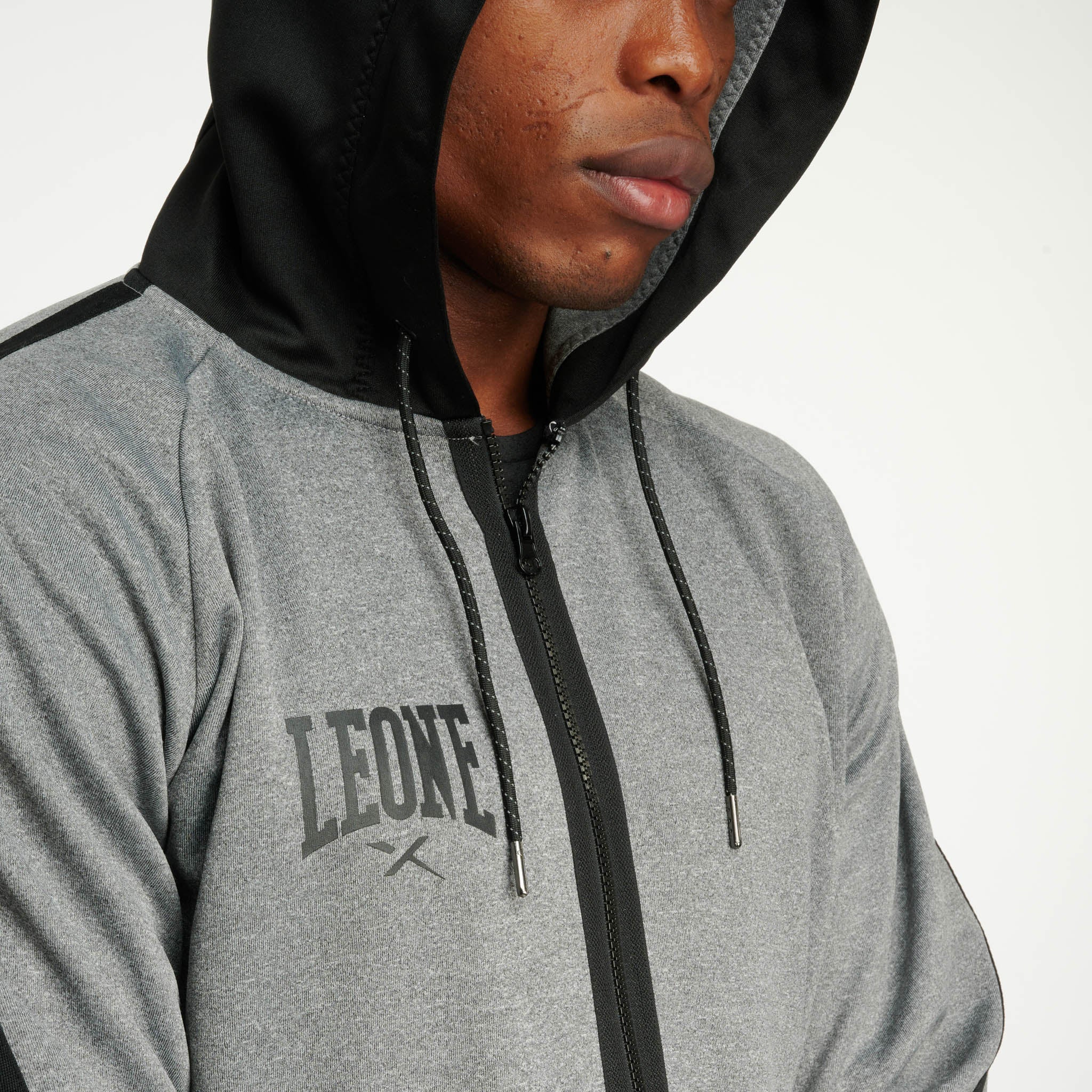 HOODED SWEATSHIRT MELANGE