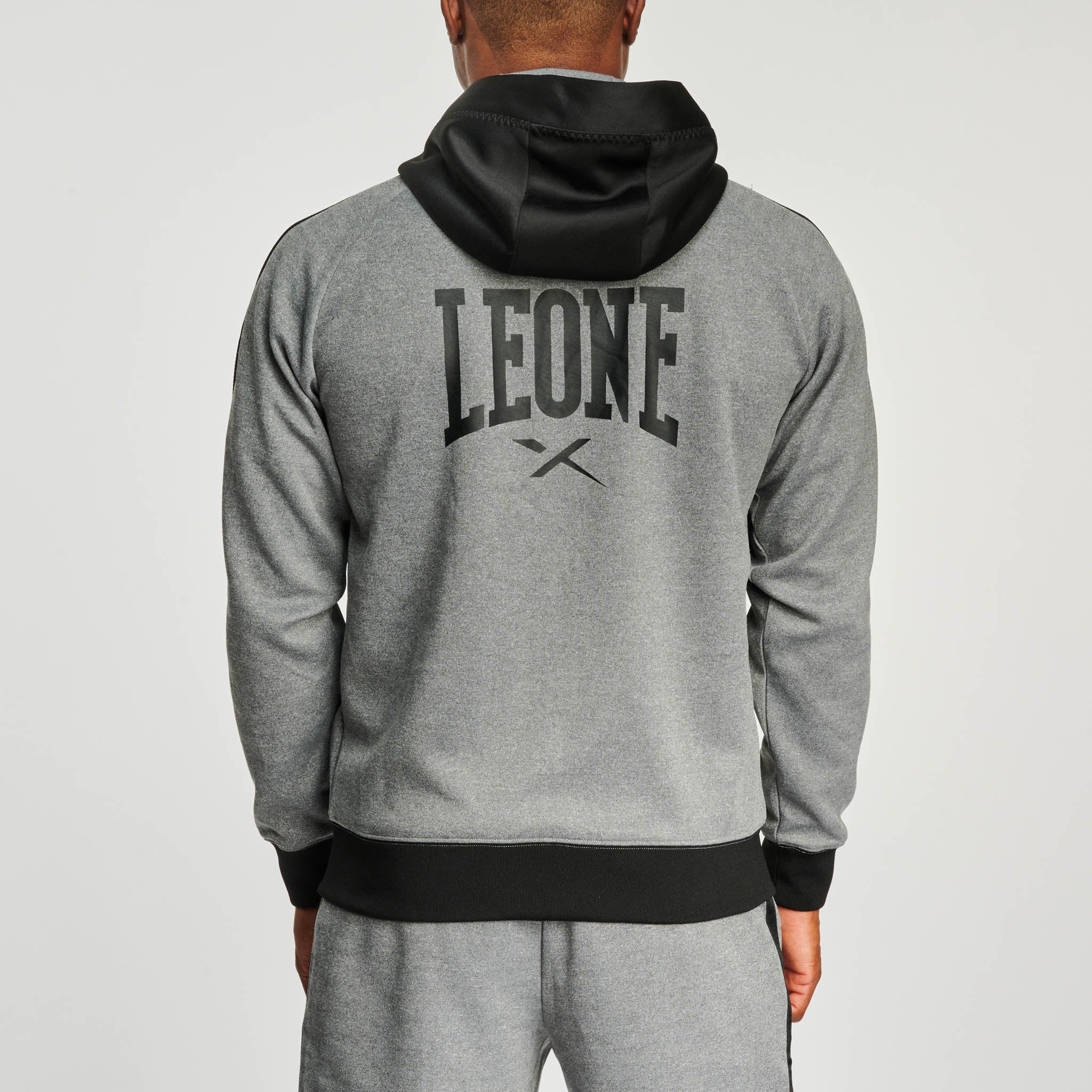 HOODED SWEATSHIRT MELANGE