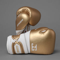 JOYAGEAR PERFORMANCE V2 LACES BOXING GLOVES White/Gold