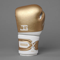 JOYAGEAR PERFORMANCE V2 LACES BOXING GLOVES White/Gold