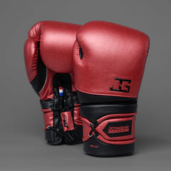 JOYAGEAR PERFORMANCE V2 LACES BOXING GLOVES Red/Black