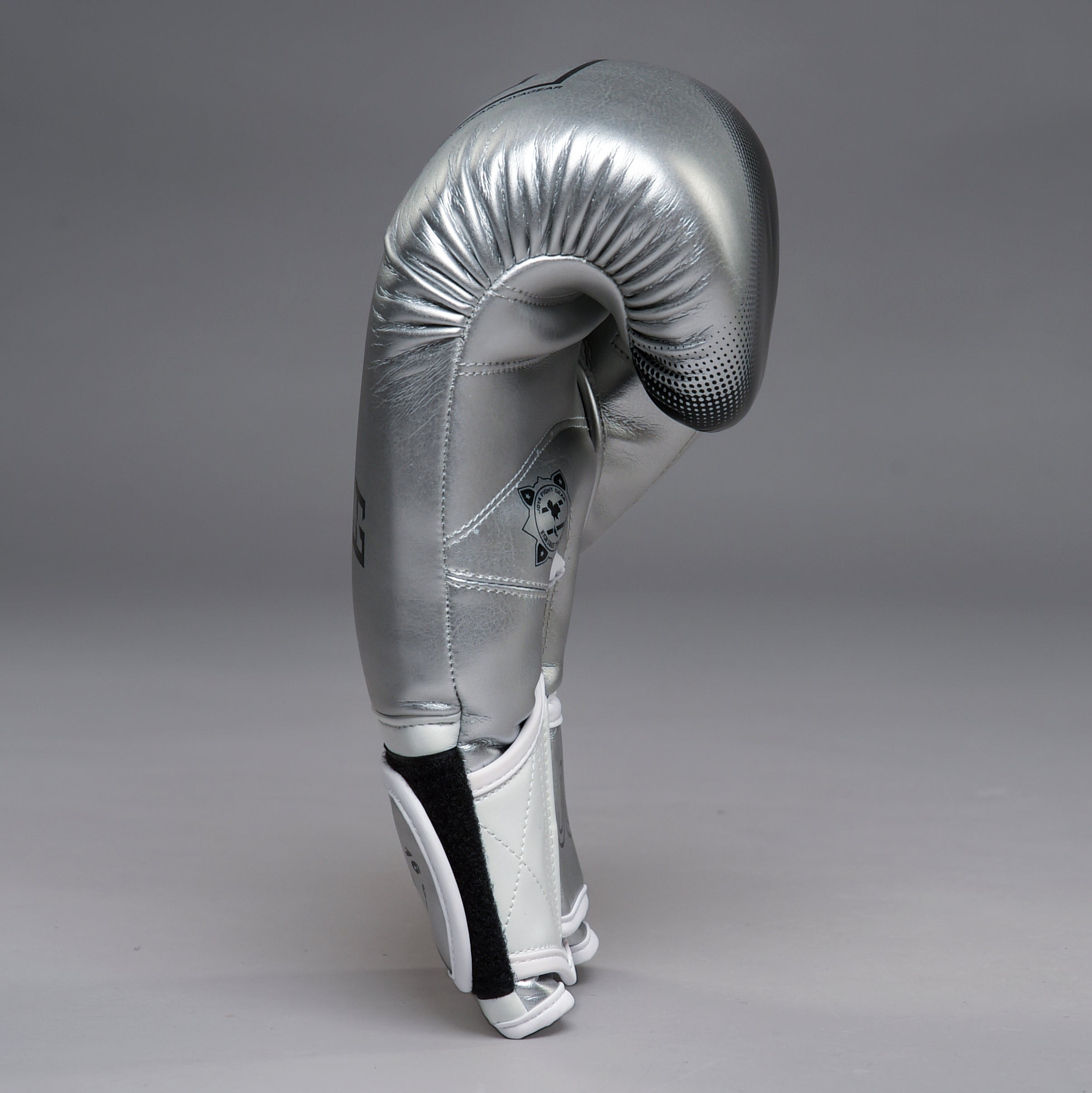 The Joyagear "Evolution" Boxing Gloves - Silver-White