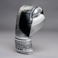 The Joyagear "Evolution" Boxing Gloves - Silver-White