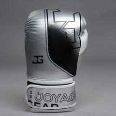 The Joyagear "Evolution" Boxing Gloves - Silver-White
