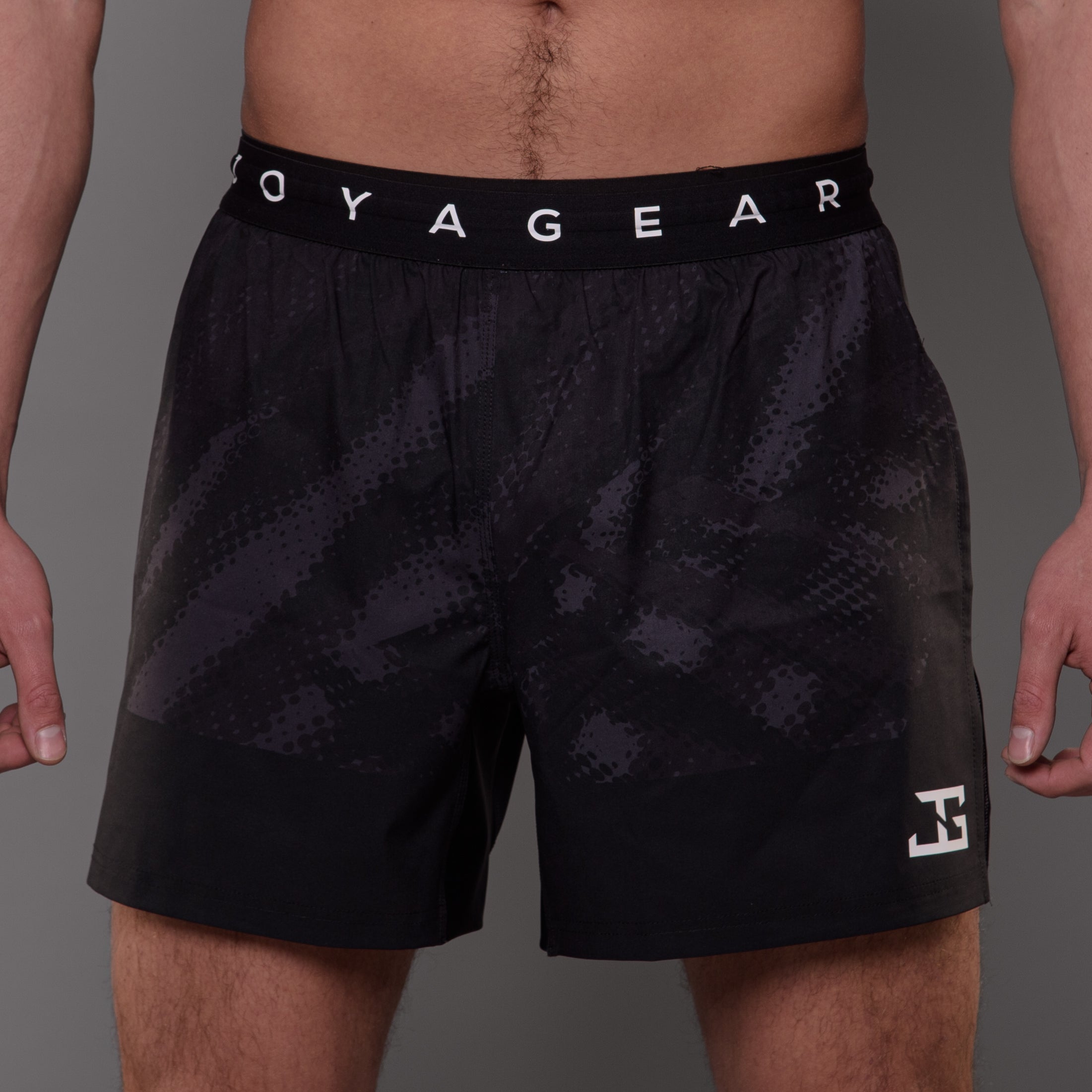 Joyagear Elite High Split MMA Short Black