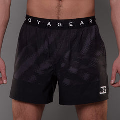 Joyagear Elite High Split MMA Short Black