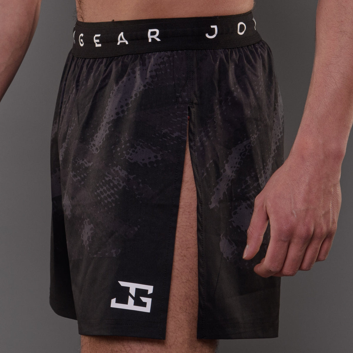 Joyagear Elite High Split MMA Short Black