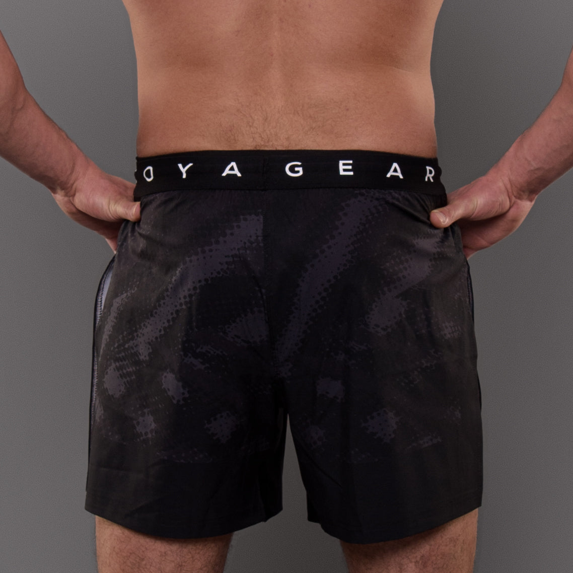 Joyagear Elite High Split MMA Short Black