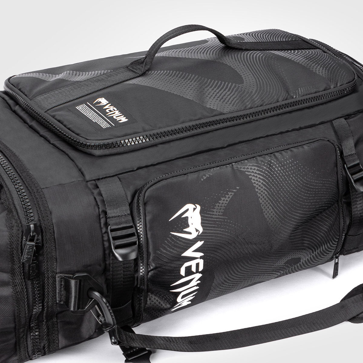 Sporttasche Venum Shockwave Convertible 48 Lt Schwarz