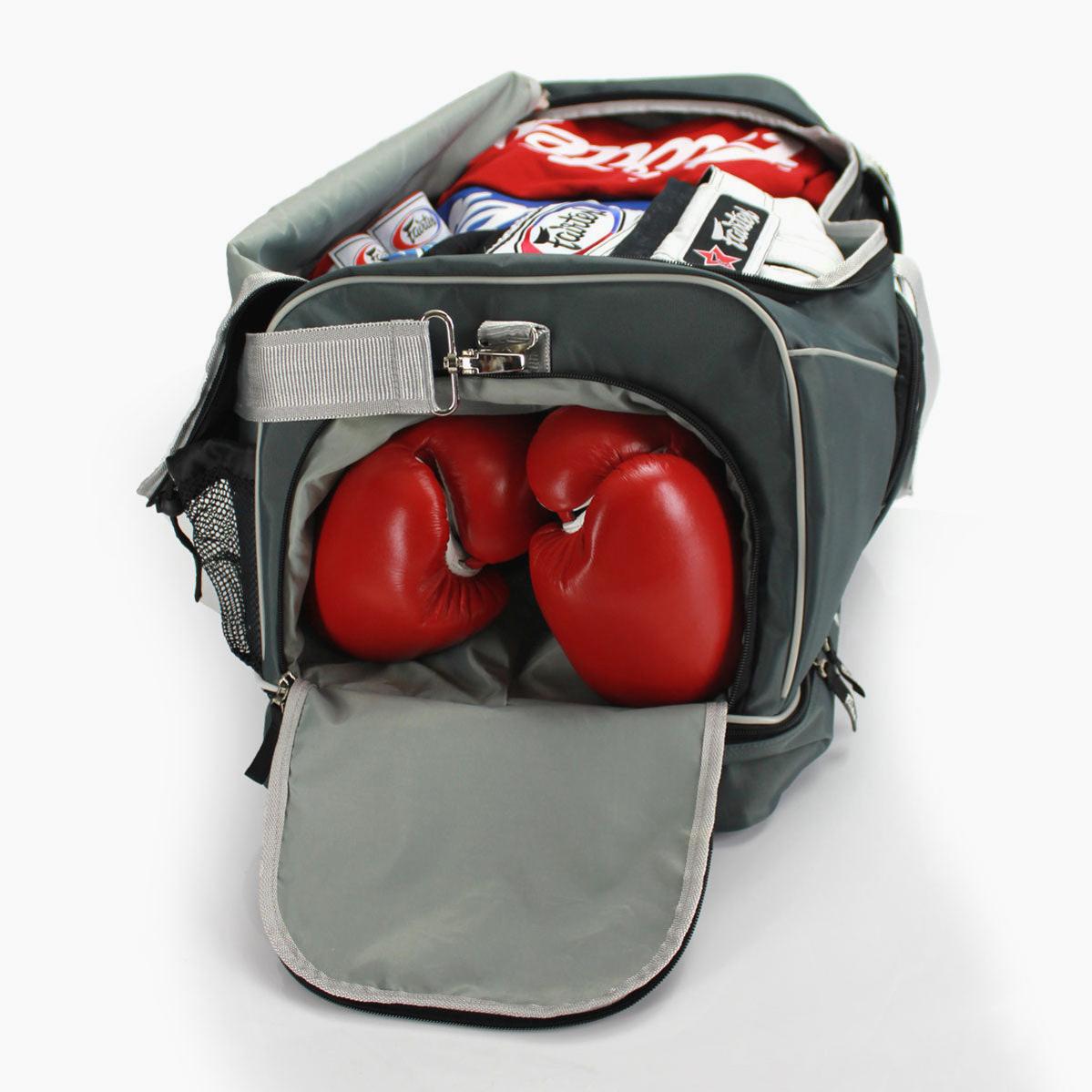 Gym Sporttasche Fairtex BAG2 Grau-Schwarz