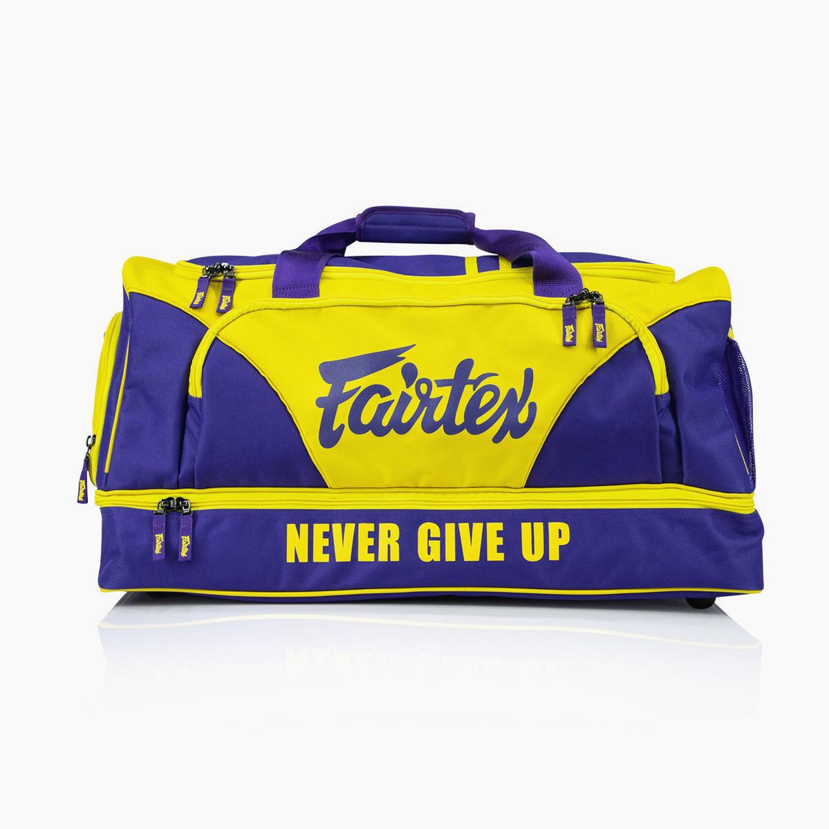 Gym Sporttasche Fairtex BAG2 Violett-gelb