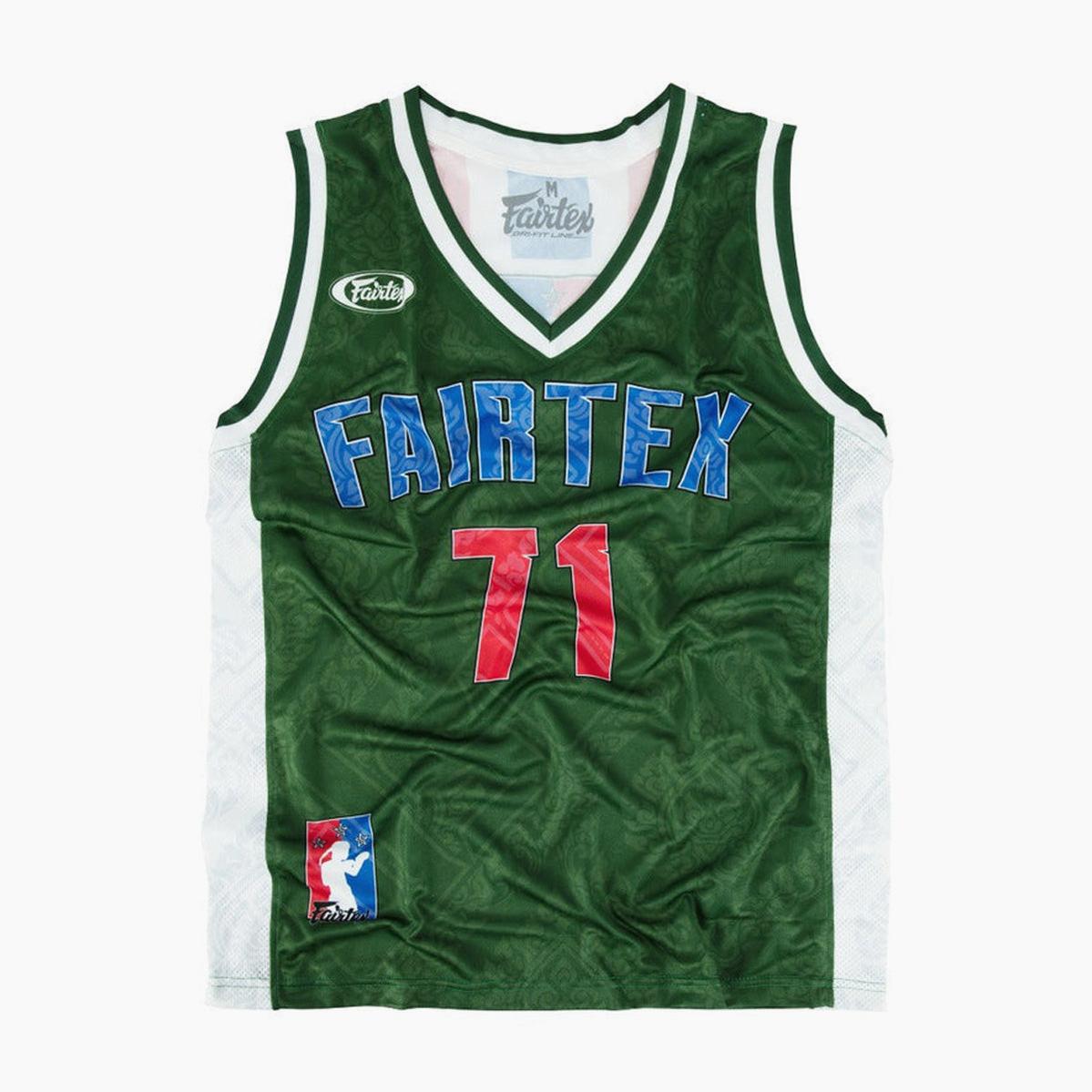 Fairtex Tanktop NBA-Trikot JS19 Grün