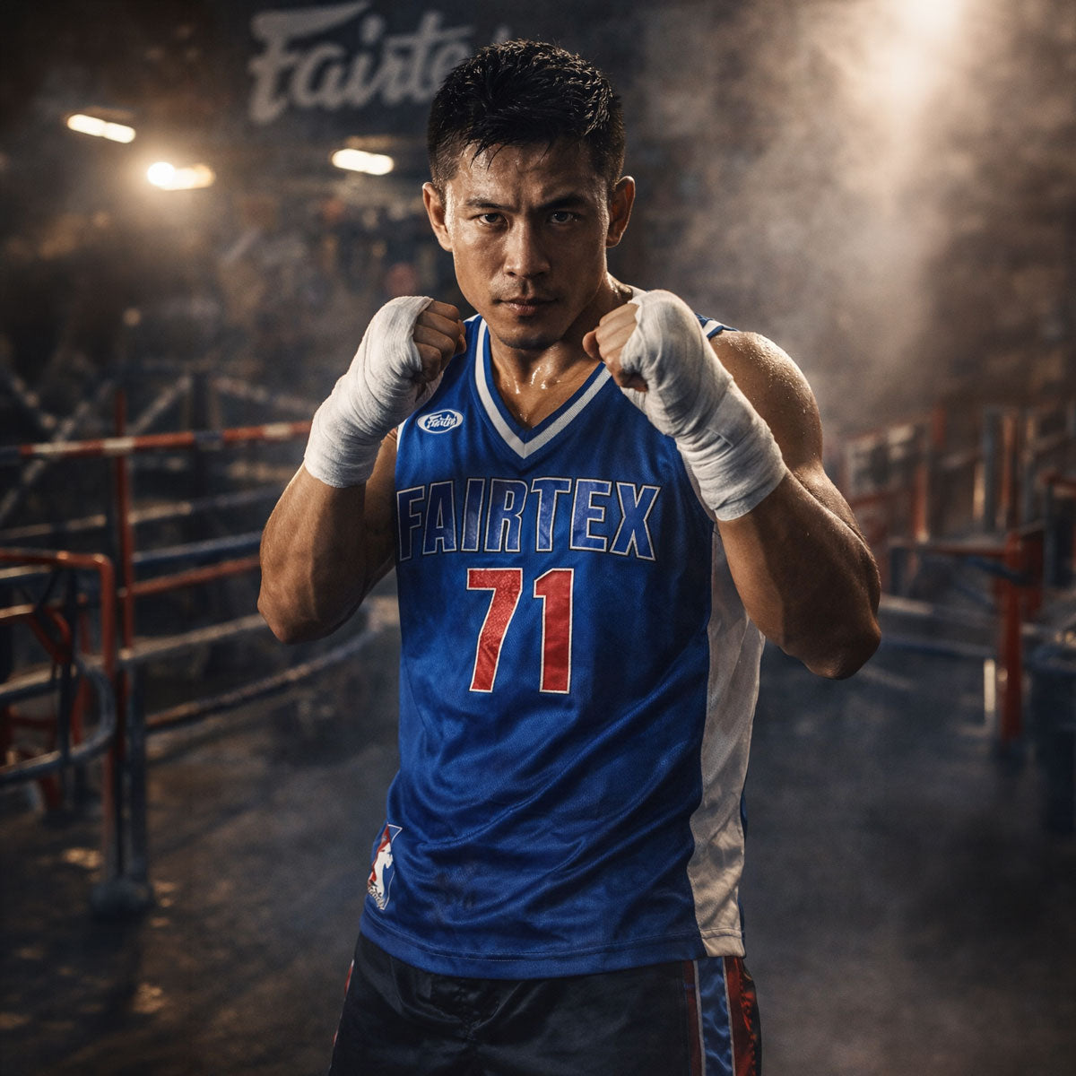 Fairtex Tanktop NBA-Trikot JS19 Blau