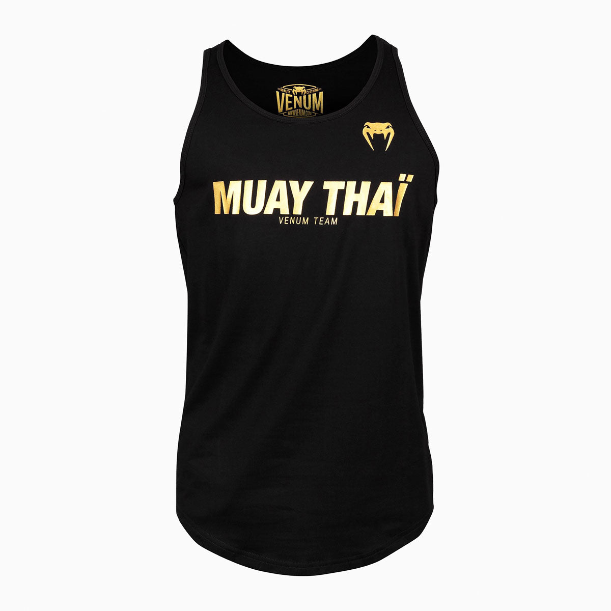 Tanktop Venum Muay Thai VT Schwarz-Gold