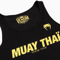 Tanktop Venum Muay Thai VT Schwarz-Gold