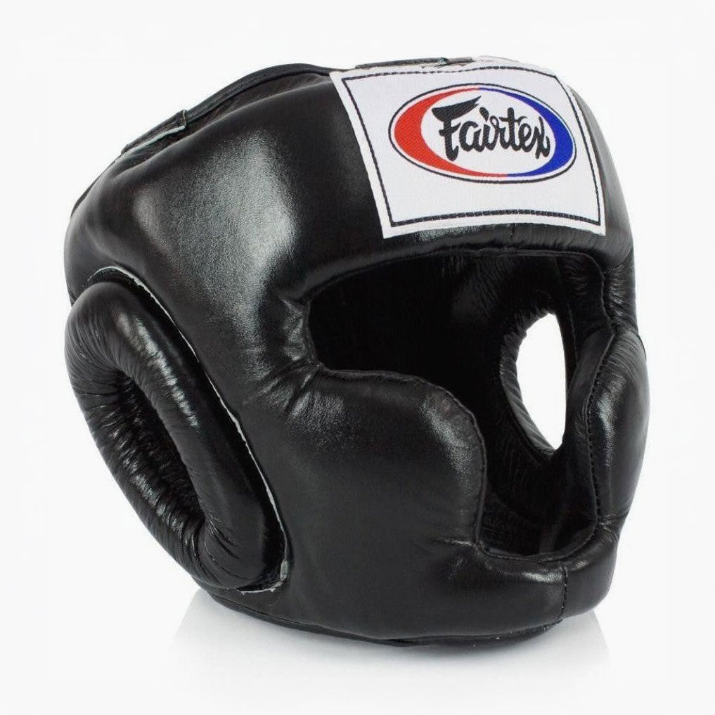 Kopfschutz Fairtex Volle Abdeckung HG3 Schwarz