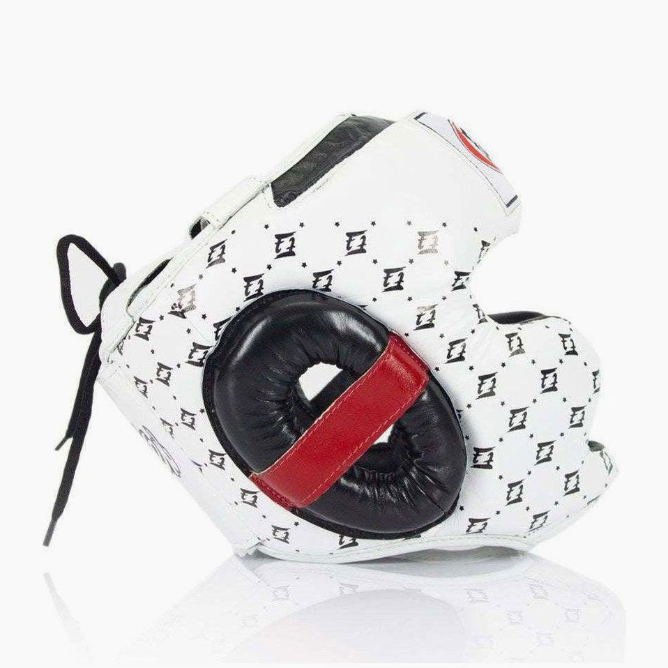 Kopfschutz Fairtex Super Sparring HG10 Weiß