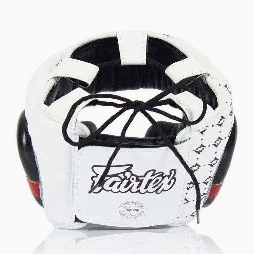 Kopfschutz Fairtex Super Sparring HG10 Weiß