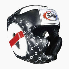 Kopfschutz Fairtex Super Sparring HG10 Schwarz