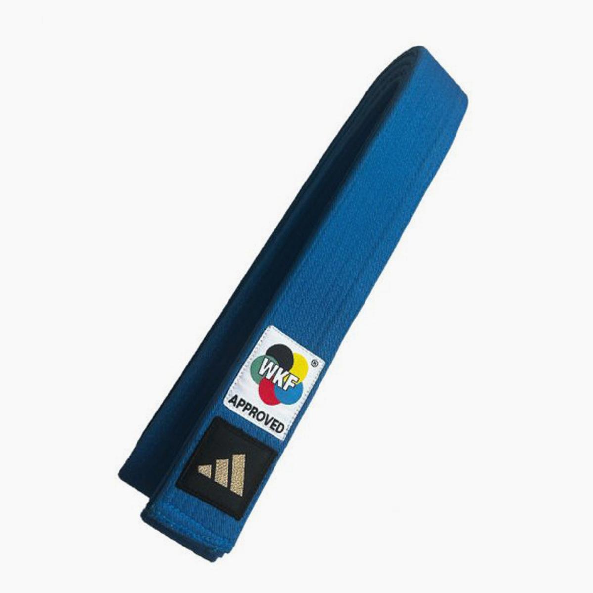 Gürtel Adidas Kata WKF Blau