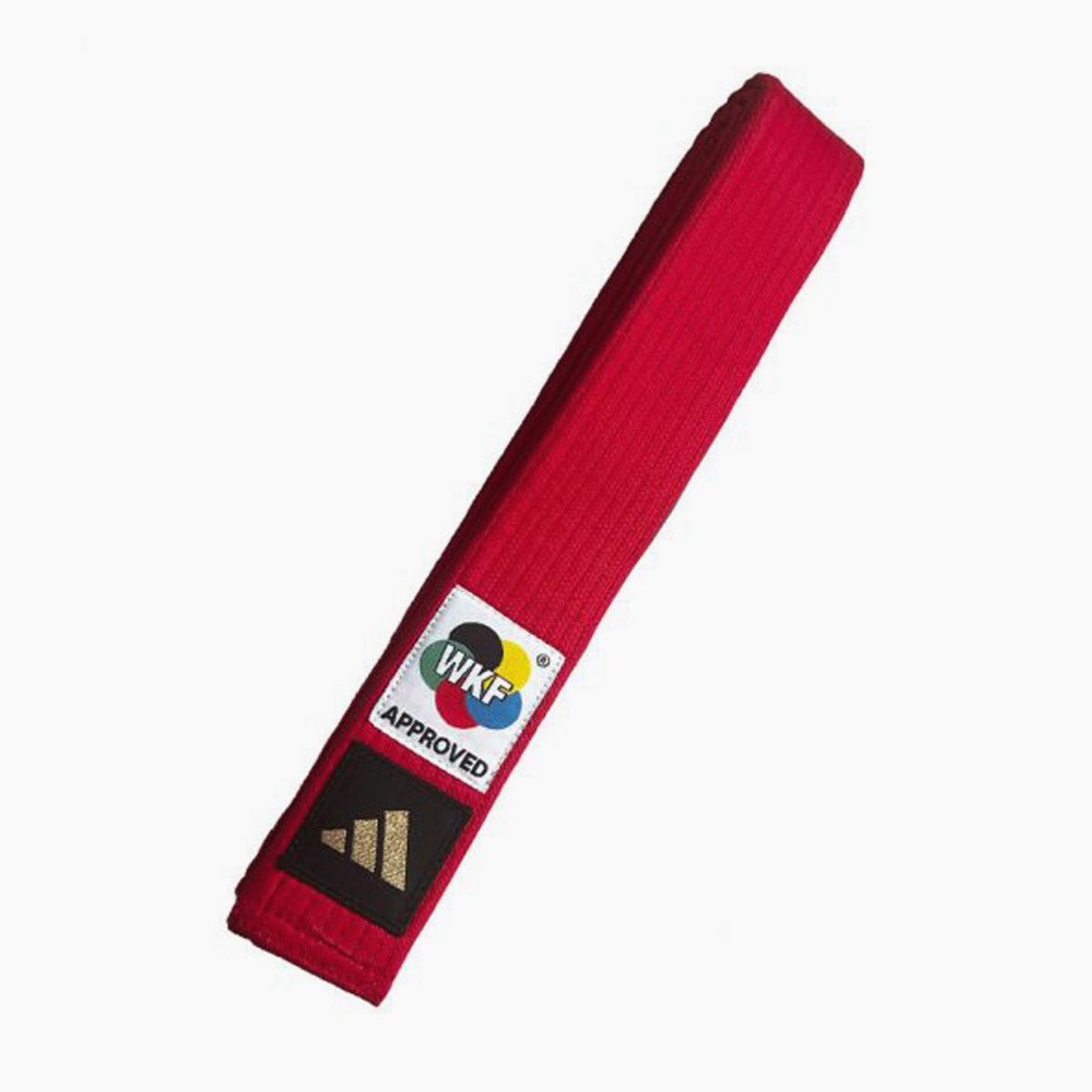Gürtel Adidas Kata WKF Rot