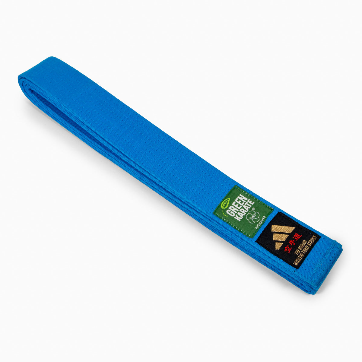 Gürtel Adidas Elite WKF Blau mit Kanji